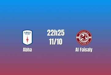 Nhận định Abha vs Al Faisaly: Cơ hội thoát đáy, 19h40 ngày 27/10/2026