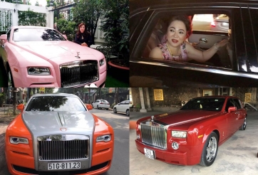 Loạt xe Rolls-Royce cực khủng từng “qua tay” bà Nguyễn Phương Hằng