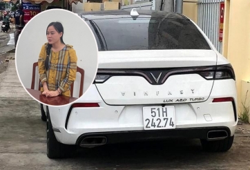 Thuê xe VinFast Lux A2.0 rồi đem bán, “Anna Bắc Giang” chính thức bị bắt