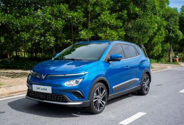 VinFast bất ngờ điều chỉnh giá xe VF e34, niêm yết pin ở mức 190 triệu đồng