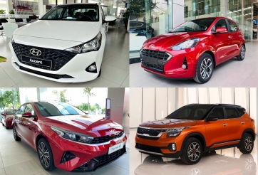 5 mẫu xe Hàn giá “mềm” được khách Việt chọn mua nhiều nhất