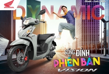 Honda Vision 2023 ra mắt cùng phiên bản Thể thao mới, giá từ 30,7 triệu đồng