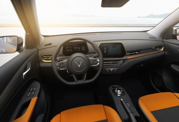 VinFast VF 5 Plus công bố 3 tông màu nội thất cực đẹp