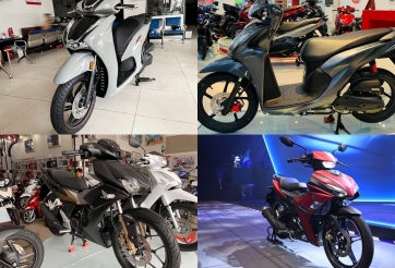 Loạt xe máy “hot” giảm giá dịp cuối năm: Winner X, SH giá dưới đề xuất