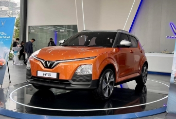 Ảnh thực tế VinFast VF 5 Plus lần đầu xuất hiện, giá chỉ 458 triệu đồng