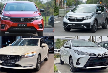 8 mẫu ô tô “hot” đang được ưu đãi 100% lệ phí trước bạ, giá hấp dẫn nhất năm