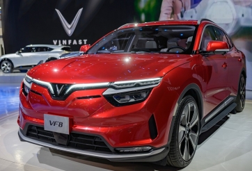 VinFast VF 8 tiếp tục được áp dụng thanh toán bằng voucher, giá siêu hấp dẫn