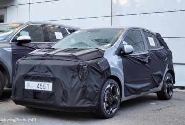 Kia Morning 2024 lần đầu lộ diện, thiết kế như xe điện EV9