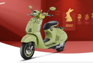 Ra mắt Vespa 946 2023 phiên bản đặc biệt chào xuân Quý Mão
