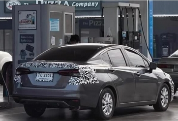 Nissan Almera 2023 lộ diện trên đường chạy thử: thiết kế ấn tượng, có bản hybird?