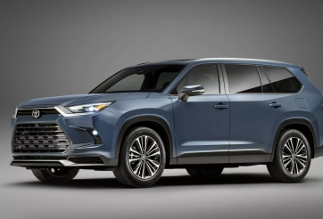 Toyota Grand Highlander 2024 ra mắt: nội thất siêu rộng, ngập tràn công nghệ