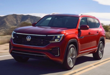 Volkswagen Atlas 2024 trình làng với động cơ mới, quyết đấu Ford Explorer