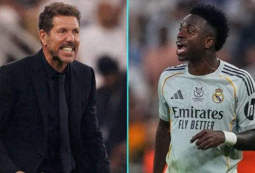 Vinicius đáp trả Simeone bằng màn 'cà khịa' đắt giá