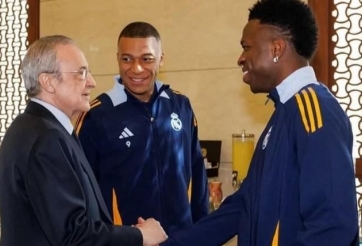 Mbappe bị Perez 'cho ra rìa', Vinicius chiếm trọn ngai vàng Real