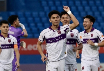 Trực tiếp bóng đá Becamex TP.HCM 1-0 Nam Định: Bàn thắng đẳng cấp