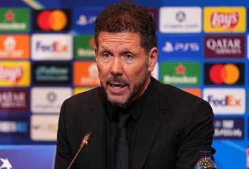 Simeone nói điều bất ngờ về trọng tài sau khi thua Arsenal