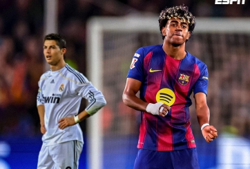 Barca quật ngã Real, Ronaldo bất ngờ bị Yamal 'vượt mặt'