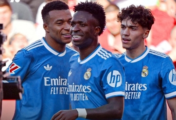 Vinicius tỏa sáng, Real Madrid đánh bại Sevilla ngay tại thánh địa Nervion