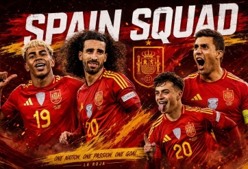 Đội hình mạnh nhất Tây Ban Nha dự World Cup 2026: Quá khủng khiếp!