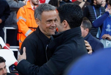 Mikel Arteta thừa nhận 1 điều về Luis Enrique trước trận Arsenal vs PSG