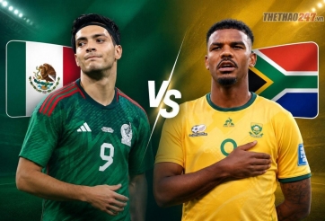 Link xem trực tiếp Mexico vs Nam Phi hôm nay 12/6