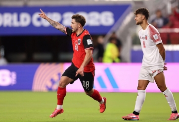 Trực tiếp bóng đá Áo 1-0 Jordan: Siêu phẩm bùng nổ