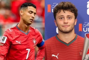 Phát ngôn 'động chạm' Ronaldo, Joao Neves hứng cơn bão phẫn nộ