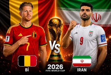 Xem trực tiếp Bỉ vs Iran - World Cup 2026 ở đâu?