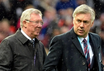HLV Ancelotti: 'Chỉ Sir Alex Ferguson mới đủ tư cách khuyên tôi!'