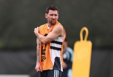 500 phóng viên đổ xô đến xem Messi làm điều này trước trận Anh vs Argentina