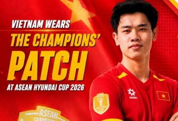 Truyền thông Đông Nam Á phát sốt vì huy hiệu nhà vua của ĐT Việt Nam