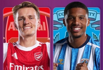 Link xem trực tiếp Arsenal vs Coventry, 2h00 hôm nay 22/8