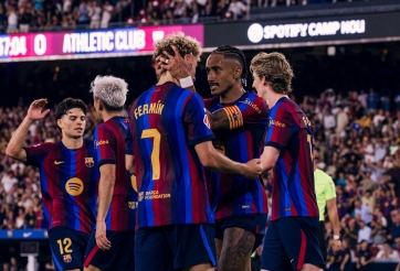 Raphinha tỏa sáng, Barca tung cú đấm chí mạng vào Athletic Bilbao