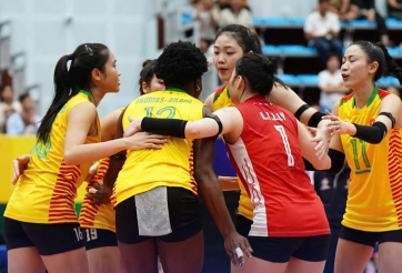 Binh chủng Thông tin thắng 3-0, set đầu suýt ôm hận trước Hưng Yên