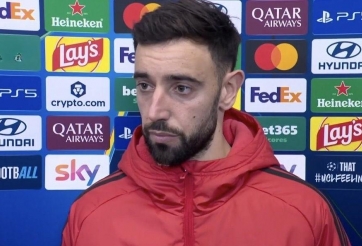 Thua thảm Como, MU không cho Bruno Fernandes nói tiếng Italy