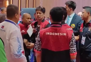 Cay cú vì thua Việt Nam, HLV Karate Indonesia đòi “ăn thua đủ” với trọng tài