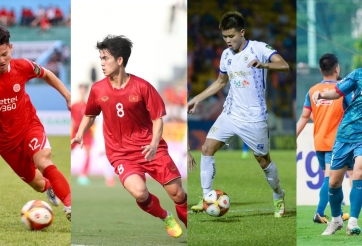4 gương mặt từ U23 được chọn lên ĐTQG có gì đặc biệt?