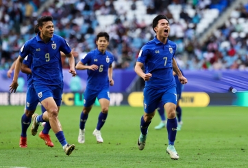 Tiền đạo Thái Lan đón tin vui đặc biệt ở Asian Cup