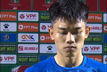 Thi đấu trở lại, Đình Bắc phản ứng nhạy cảm khi nhắc đến án phạt