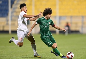 Tiền vệ U23 Iraq: 'Không thể để sai lầm xảy ra trước U23 Việt Nam'