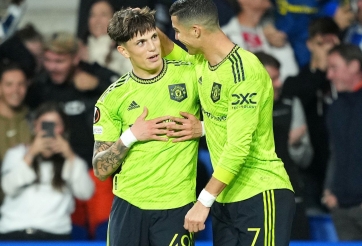 Rời MU, Garnacho sát cánh cùng Ronaldo ở bến đỗ bất ngờ