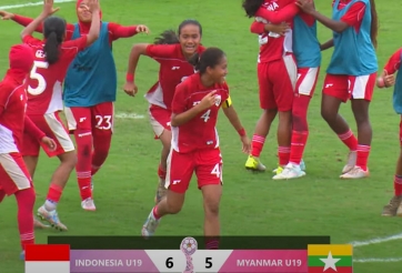 Sút luân lưu kịch tính, U19 nữ Indonesia đánh bại Myanmar giành hạng 3 Đông Nam Á