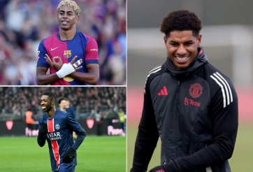 Yamal hay Dembele? Rashford nhận xét công tâm ai xứng đáng giành QBV