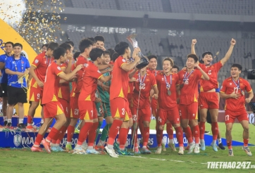 U23 Việt Nam sánh ngang Hàn Quốc và Australia ở một thống kê