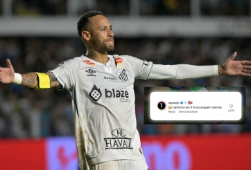 Neymar phản ứng bất ngờ về tranh cãi của Quả bóng Vàng