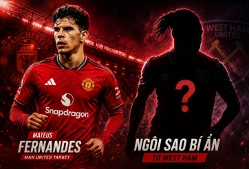 Không chỉ Mateus Fernandes, Man United bất ngờ nhắm một ngôi sao nữa của West Ham