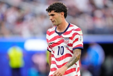 Tuyển Mỹ lo sốt vó vì Pulisic trước trận tranh ngôi đầu bảng D