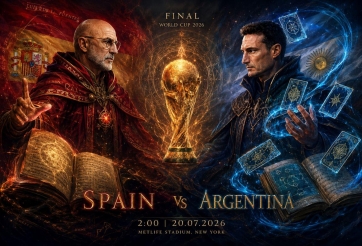 Tây Ban Nha - Argentina: Khi 'pháp sư' De la Fuente đấu trí 'thần bài' Scaloni