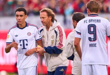 Musiala lại đổ gục chỉ sau vài phút, Bayern thấp thỏm trước Siêu cúp Đức