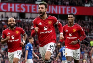 5 điểm nhấn Man Utd 5-2 Ipswich: Fernandes quá khác biệt, tranh cãi bàn thắng của Maguire